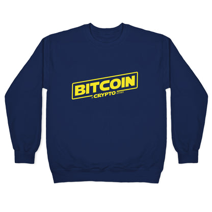 Bitcoin Crypto Crewneck Sweatshirt