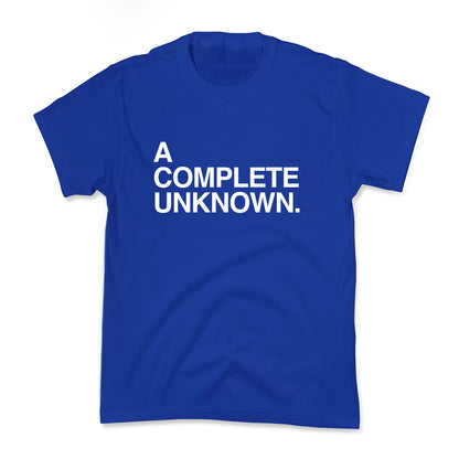 A Complete Unknown Kids Tee