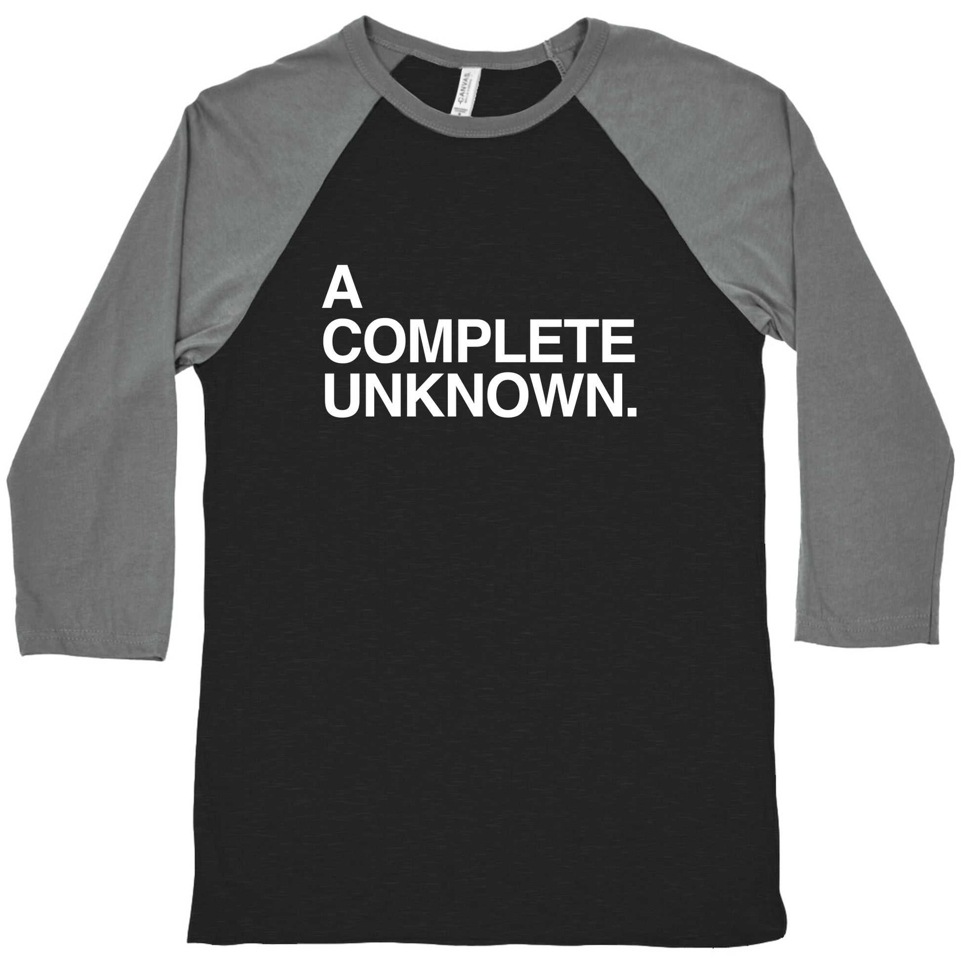 A Complete Unknown Baseball Tee