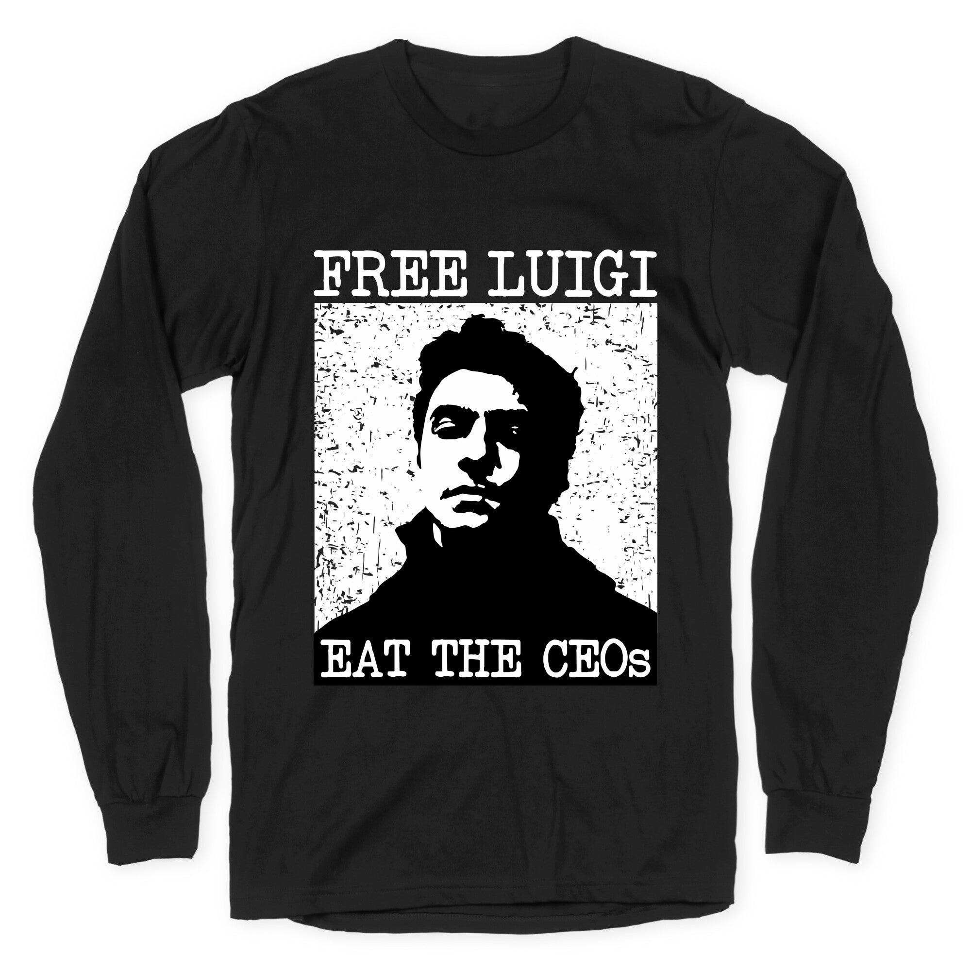 Free Luigi Eat the CEOs Longsleeve Tee