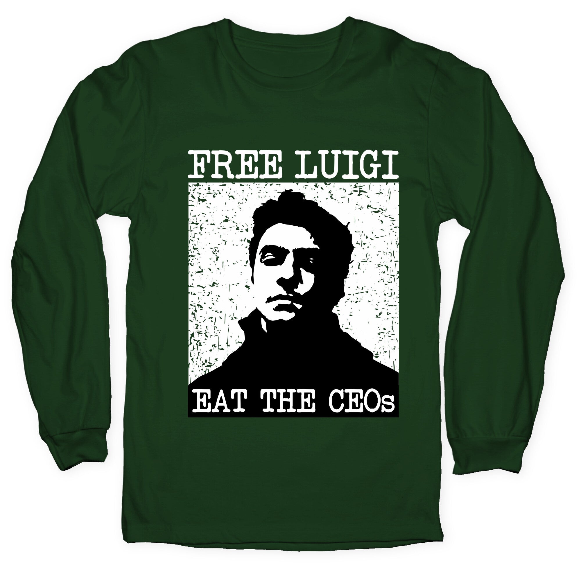 Free Luigi Eat the CEOs Longsleeve Tee