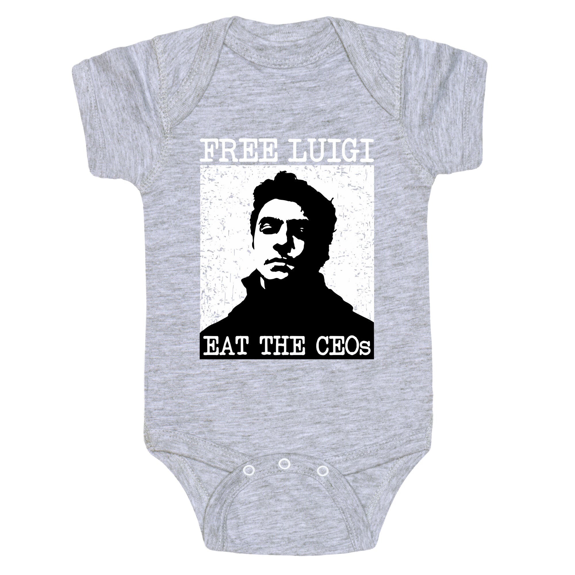 Free Luigi Eat the CEOs Baby One-Piece