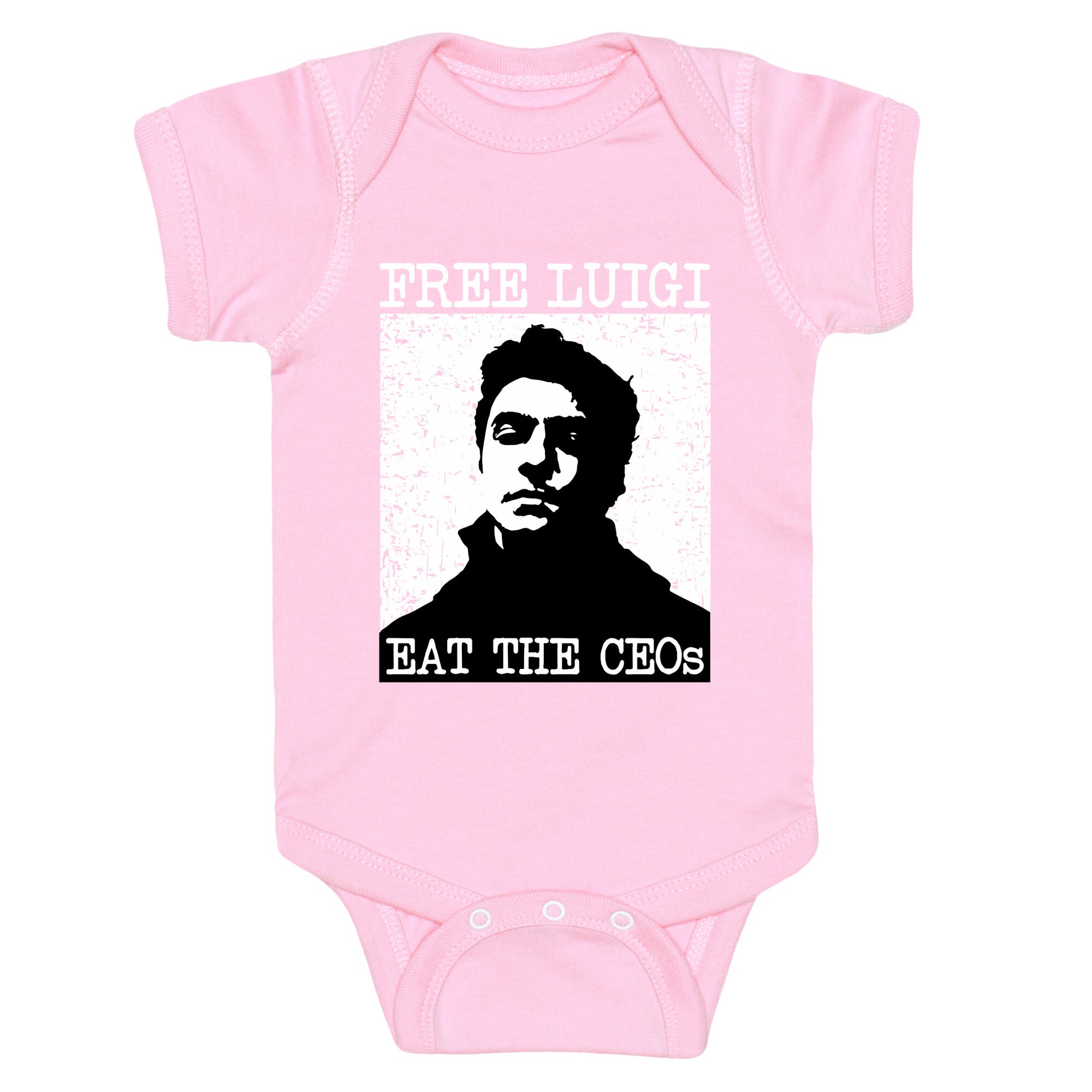 Free Luigi Eat the CEOs Baby One-Piece