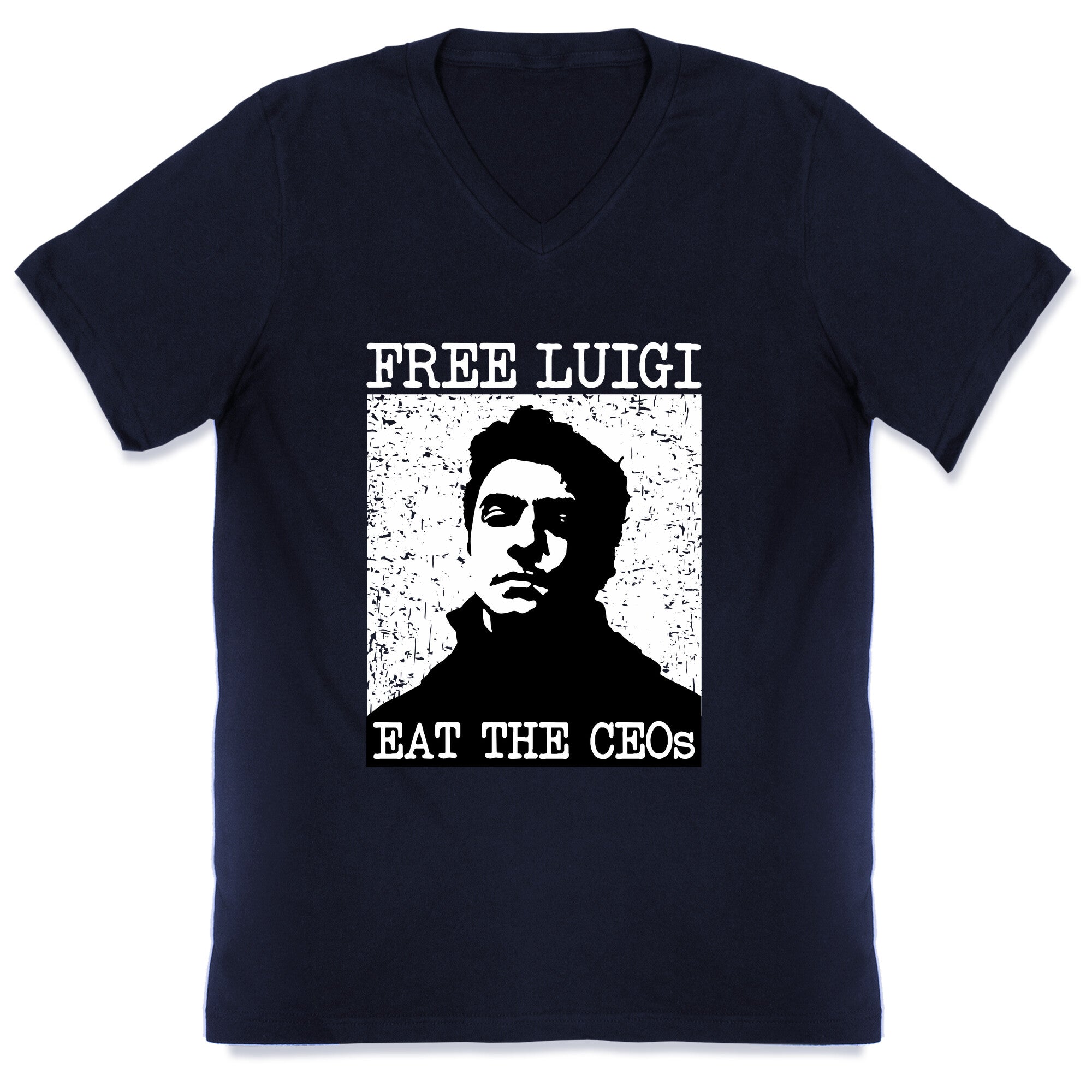 Free Luigi Eat the CEOs V-Neck