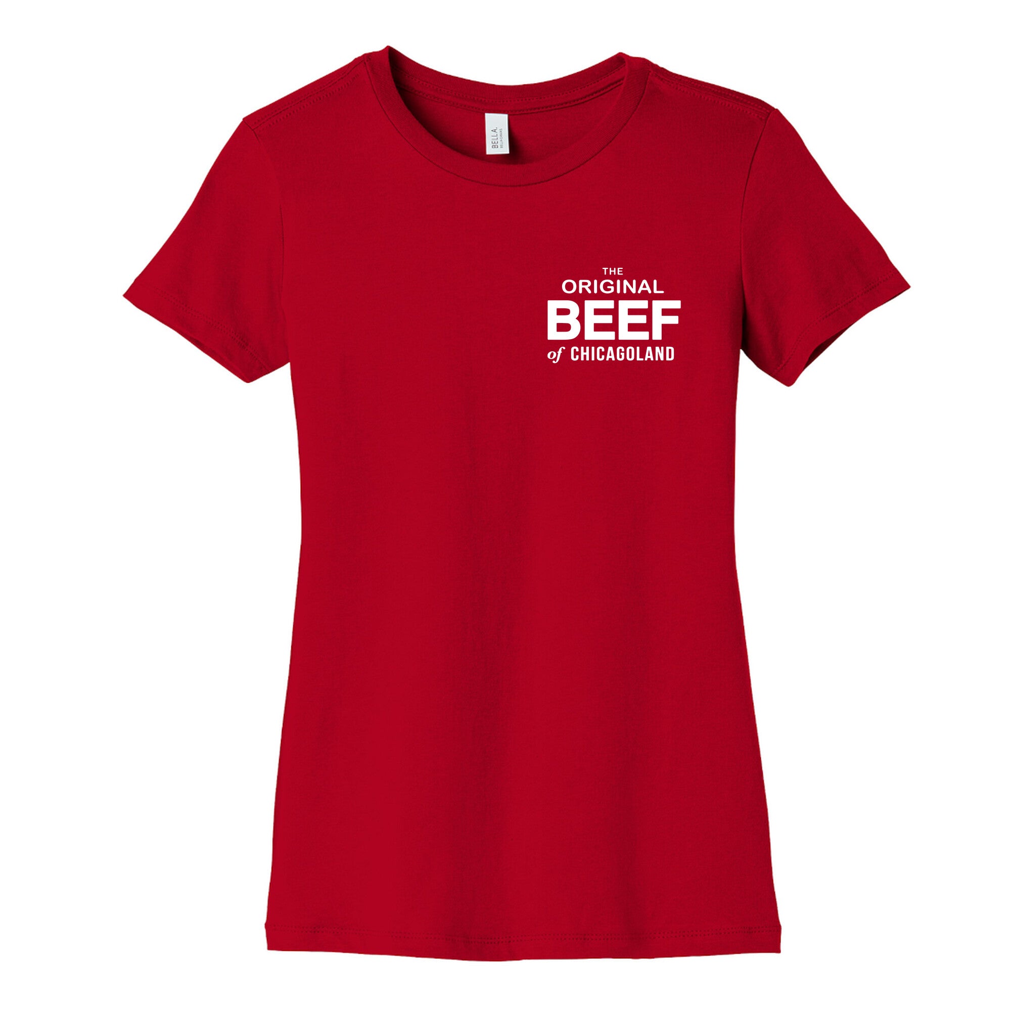 The Original Beef of Chicagoland Womens Cotton Tee