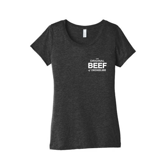 The Original Beef of Chicagoland Womens Triblend Tee