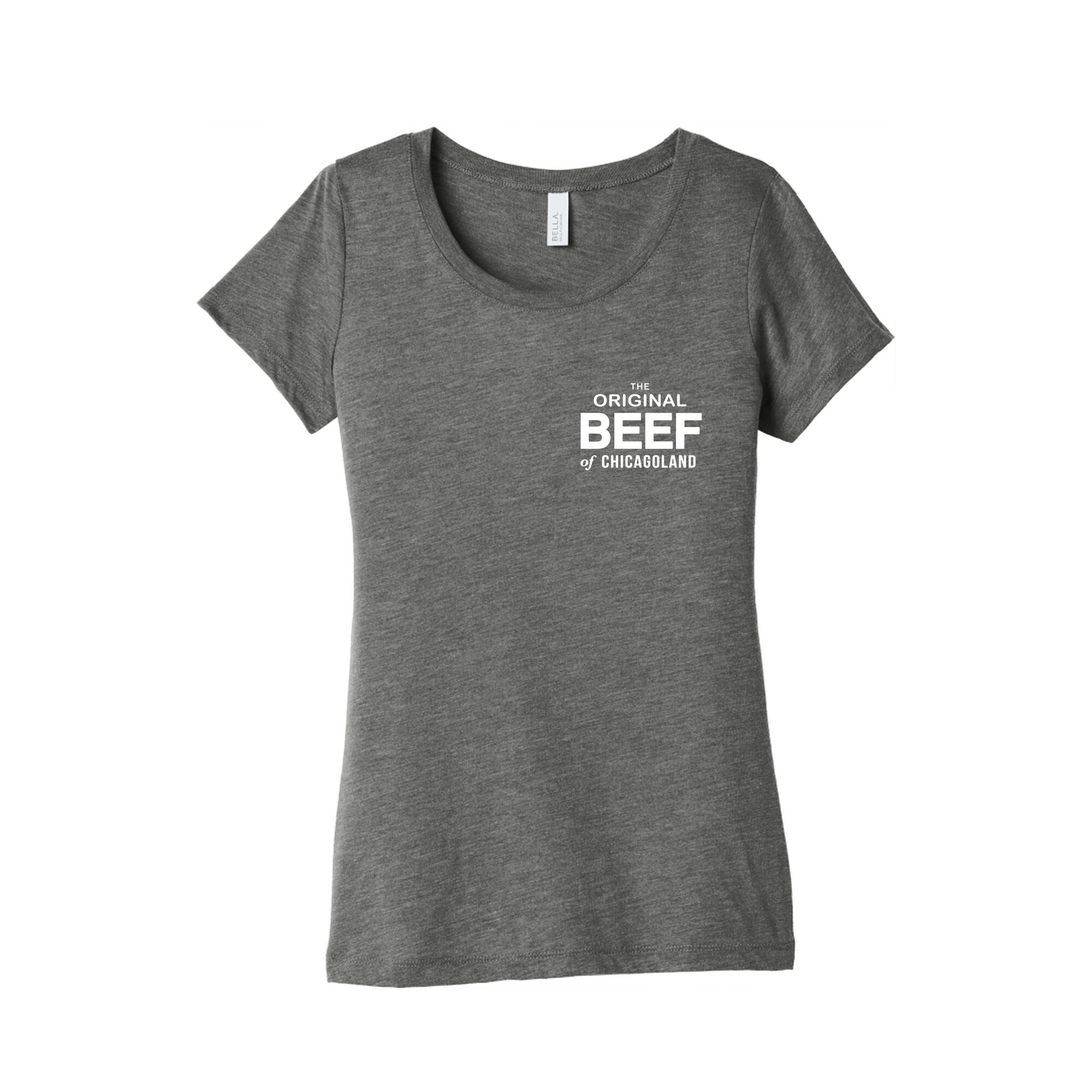 The Original Beef of Chicagoland Womens Triblend Tee