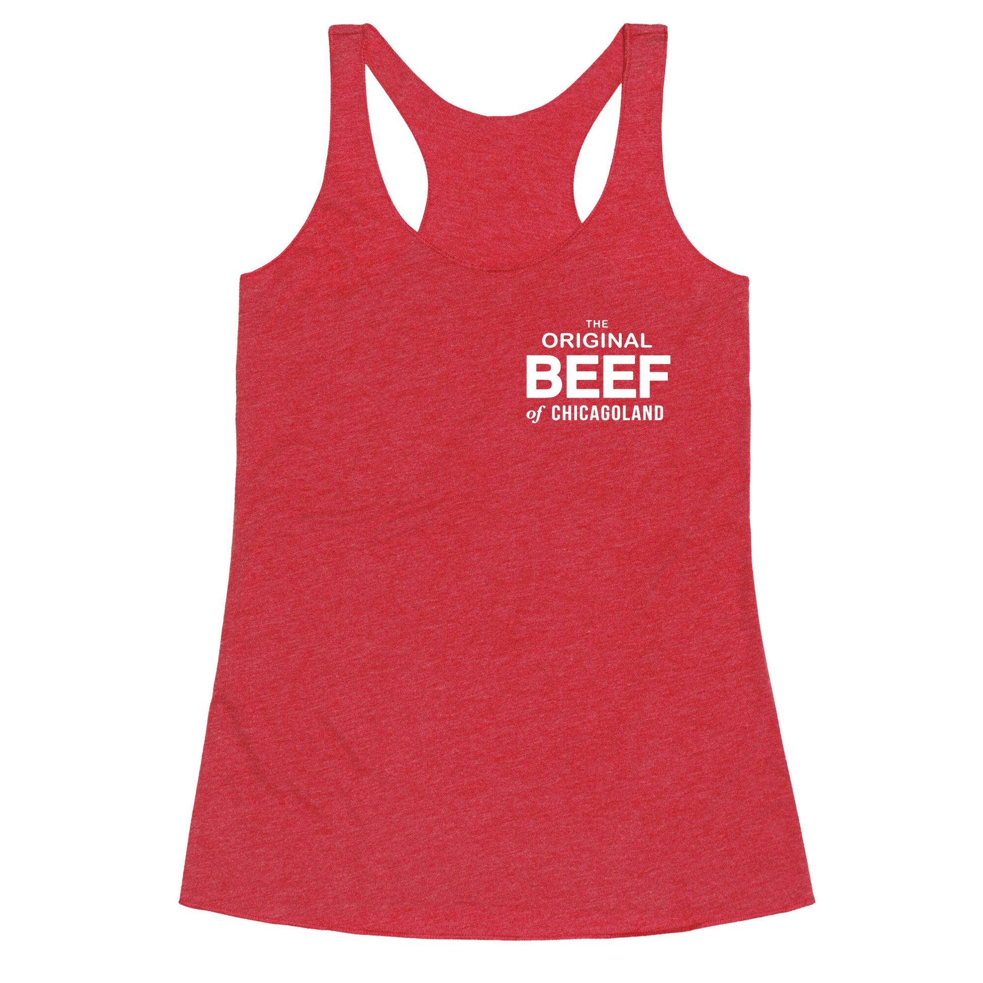 The Original Beef of Chicagoland Racerback Tank