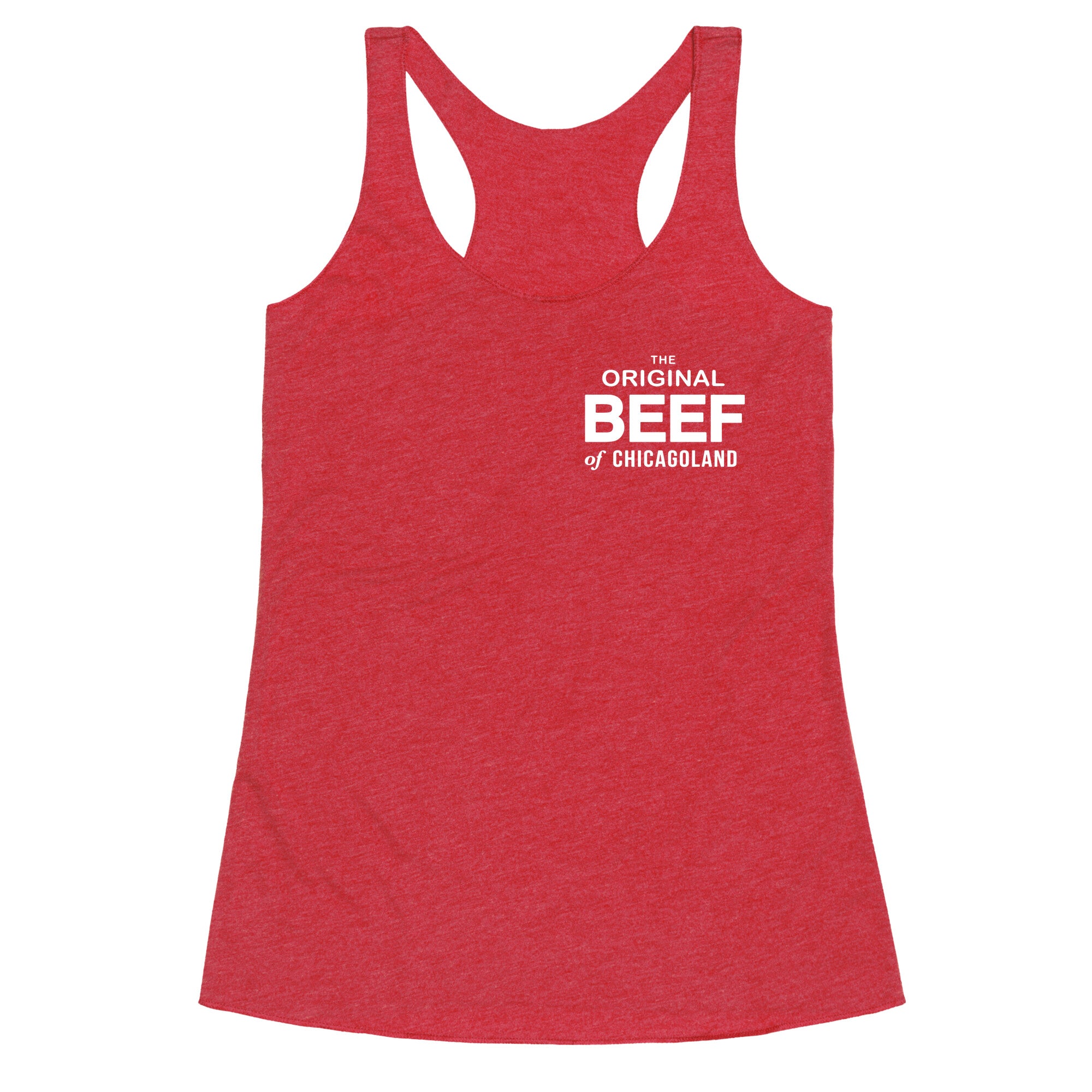 The Original Beef of Chicagoland Racerback Tank