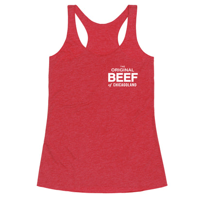 The Original Beef of Chicagoland Racerback Tank