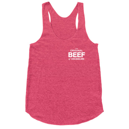 The Original Beef of Chicagoland Racerback Tank
