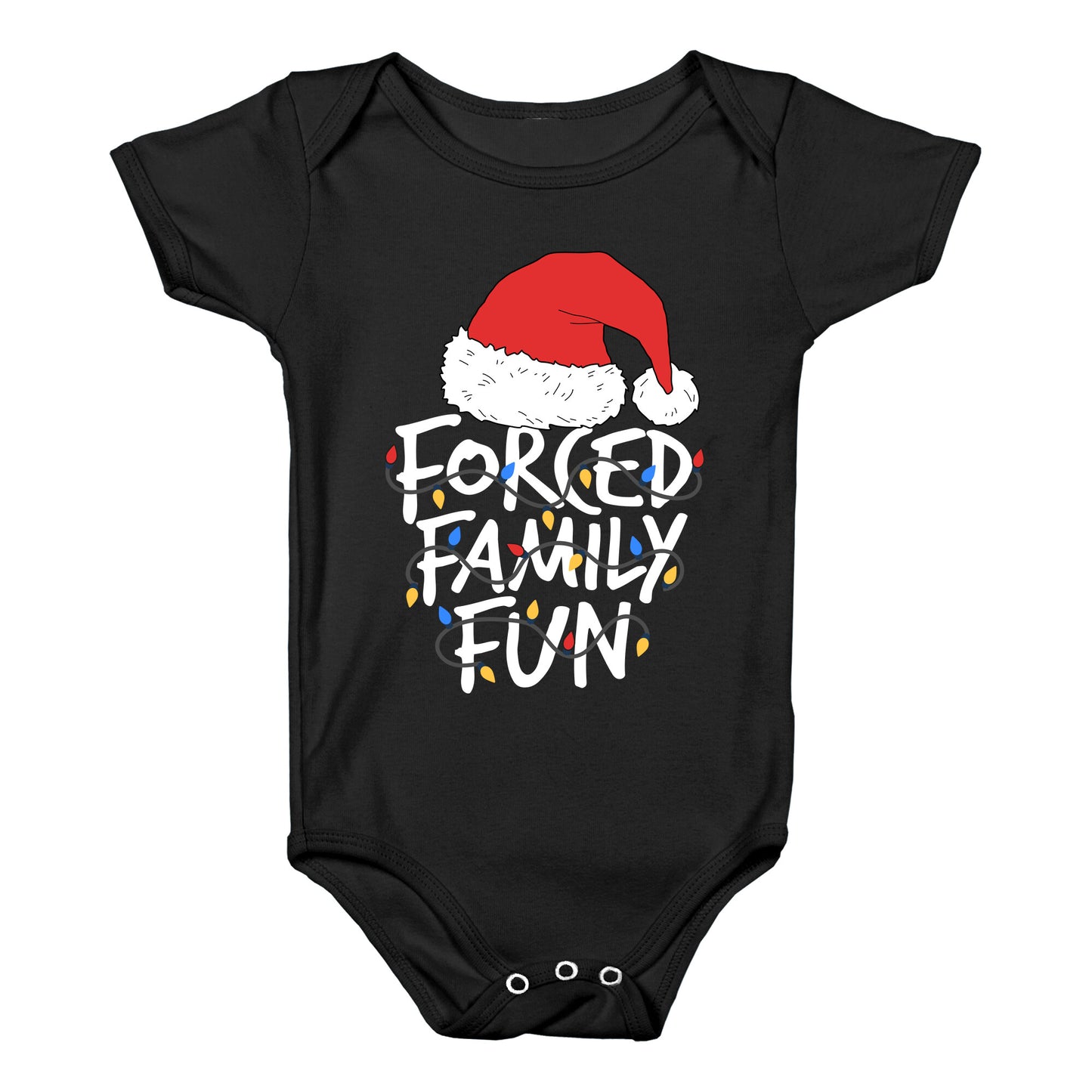 Forced Family Fun Baby One-Piece