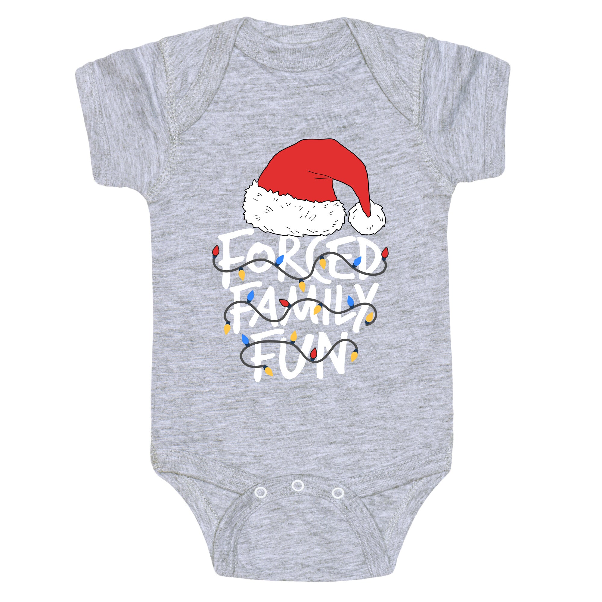Forced Family Fun Baby One-Piece
