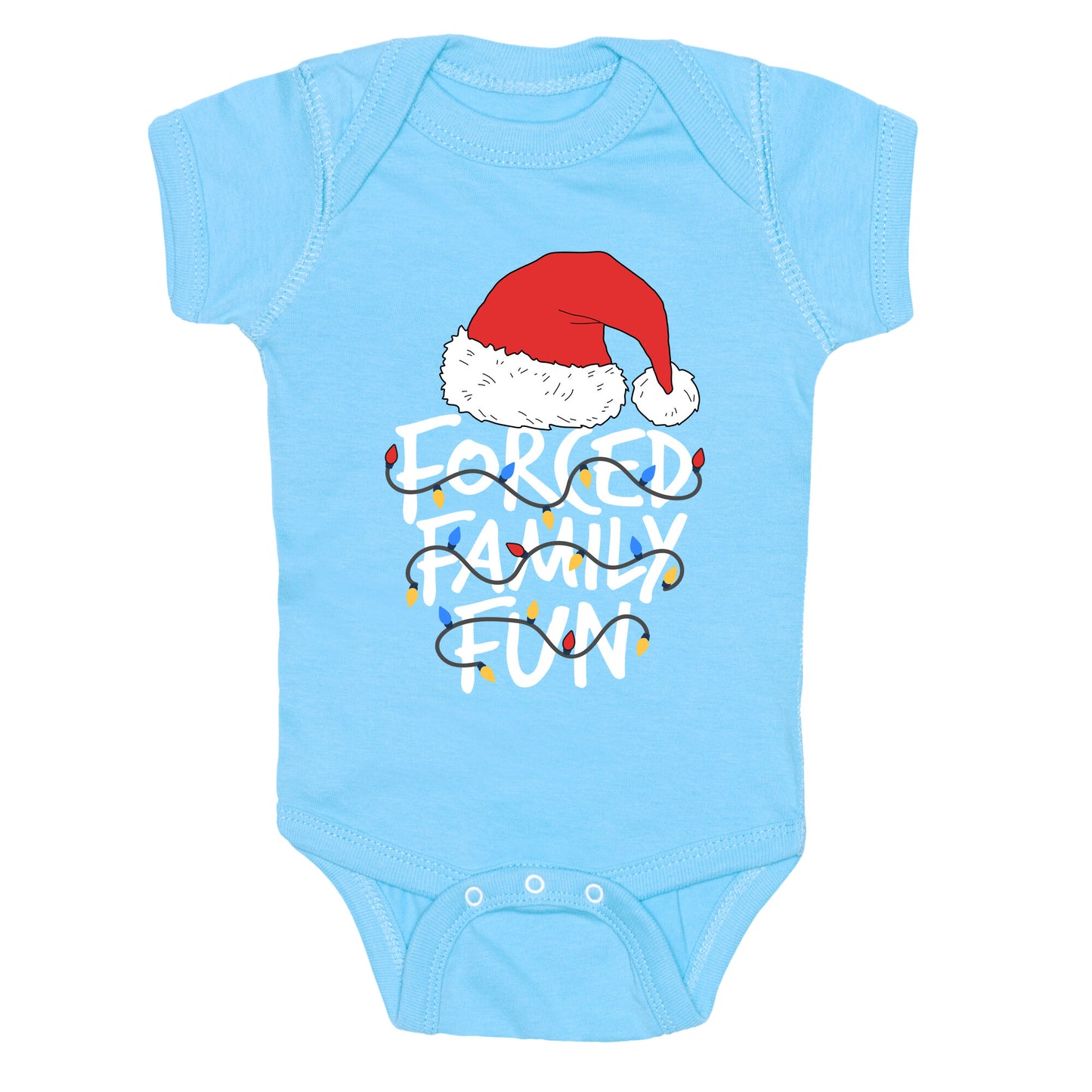 Forced Family Fun Baby One-Piece