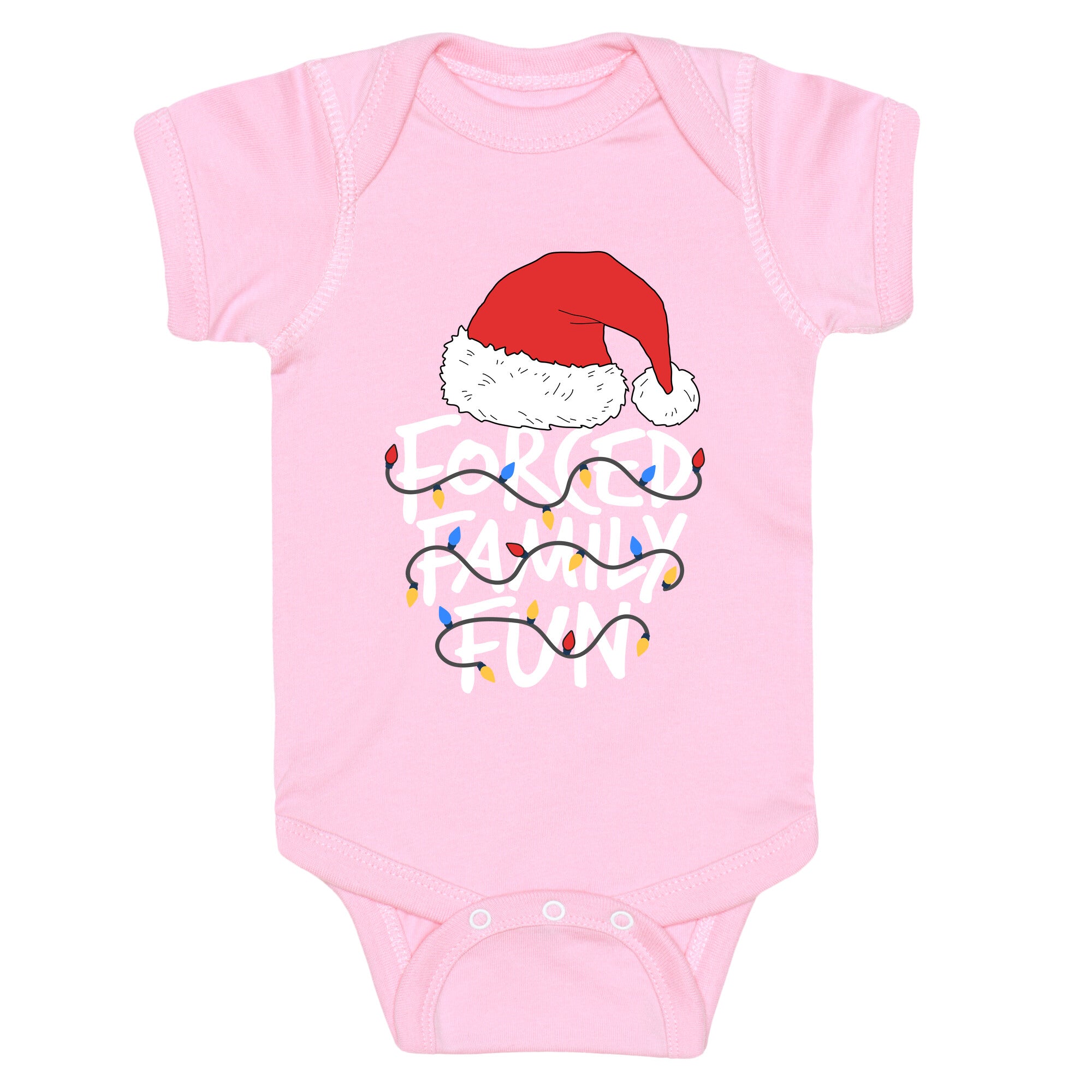 Forced Family Fun Baby One-Piece