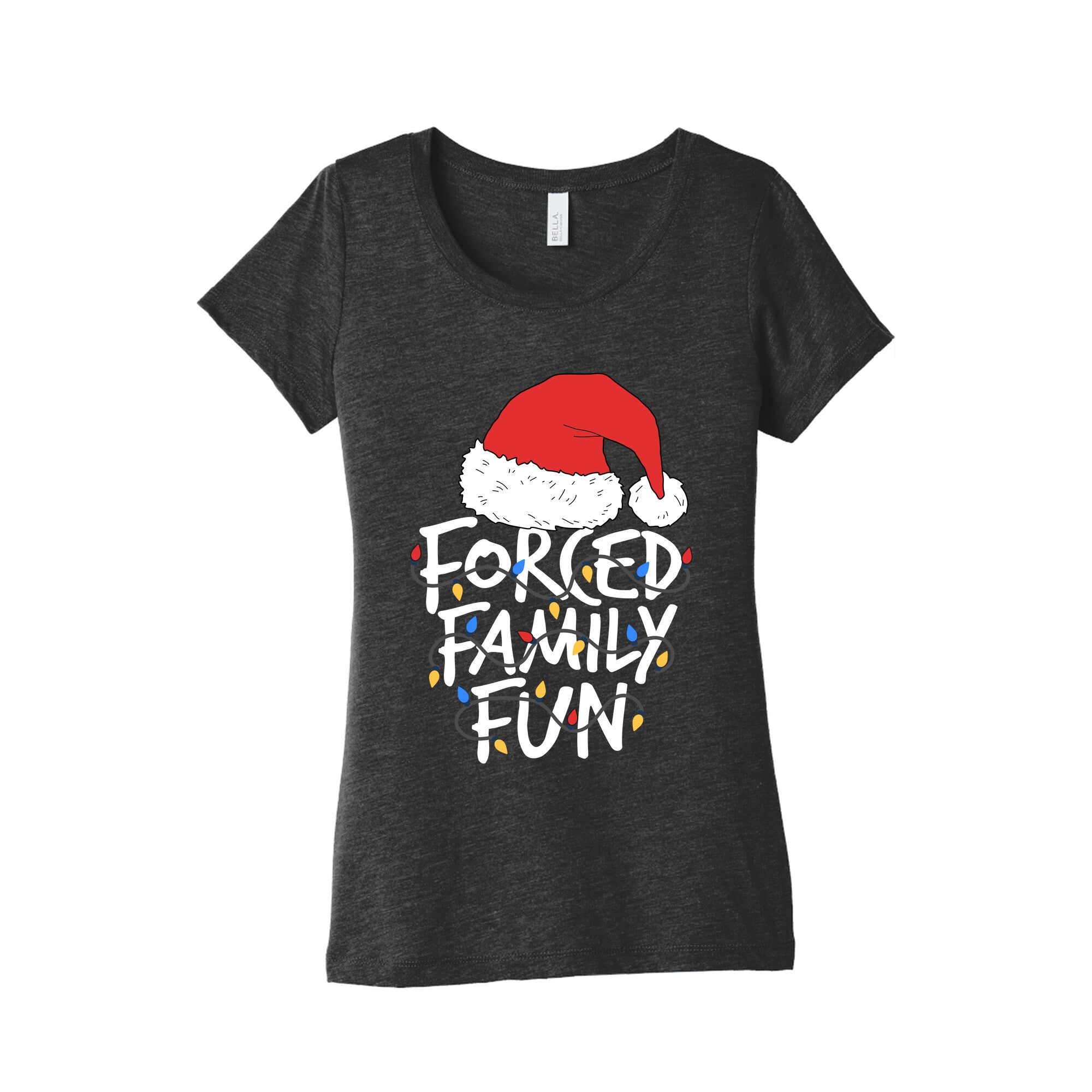 Forced Family Fun Womens Triblend Tee