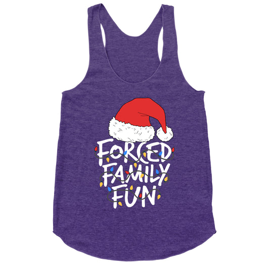 Forced Family Fun Racerback Tank