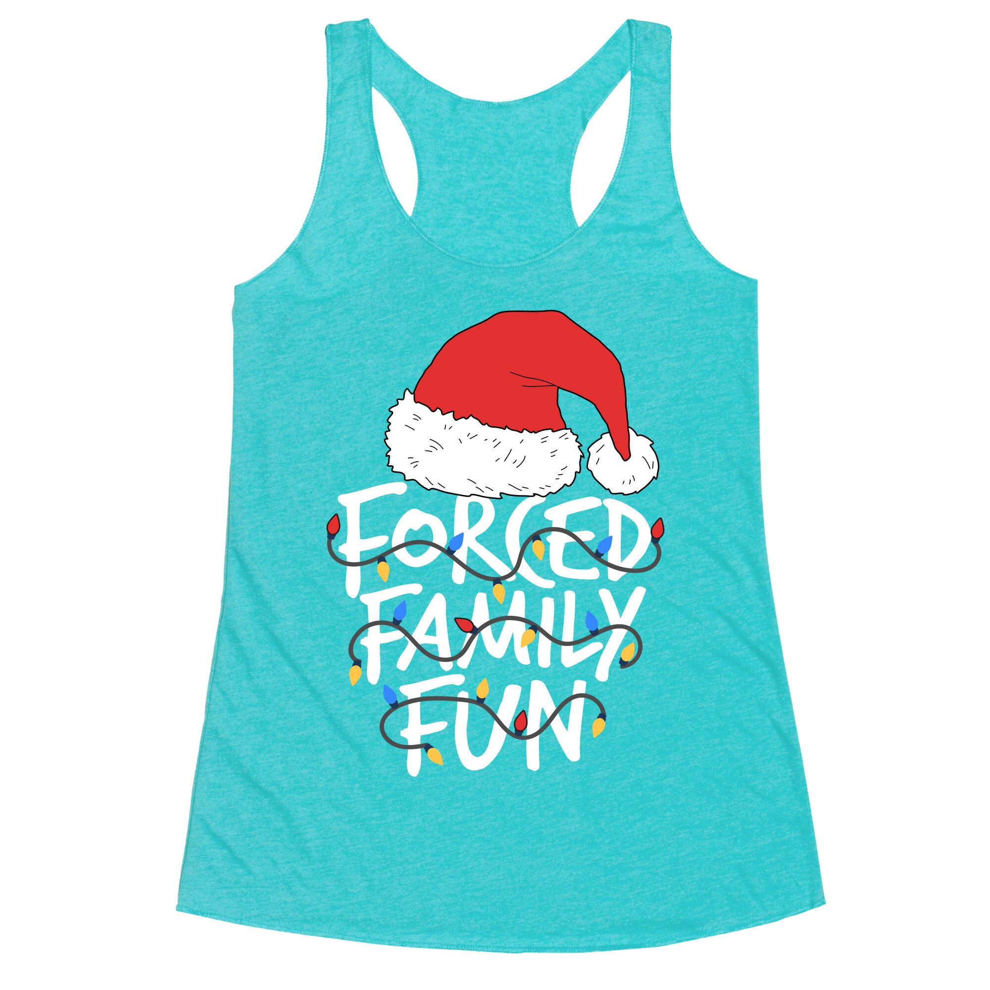 Forced Family Fun Racerback Tank