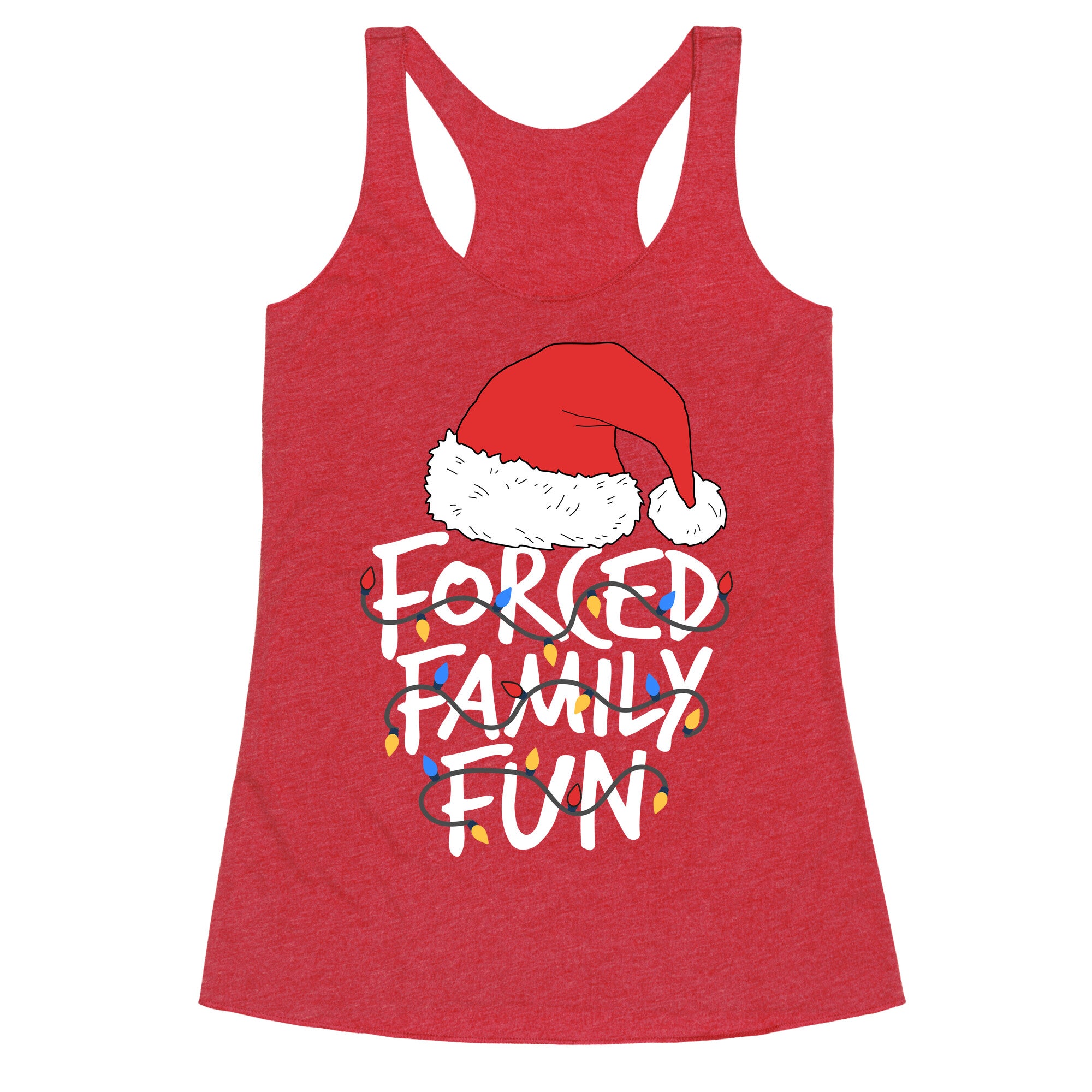 Forced Family Fun Racerback Tank