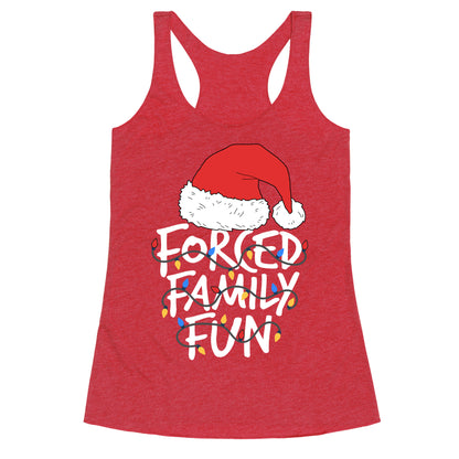 Forced Family Fun Racerback Tank