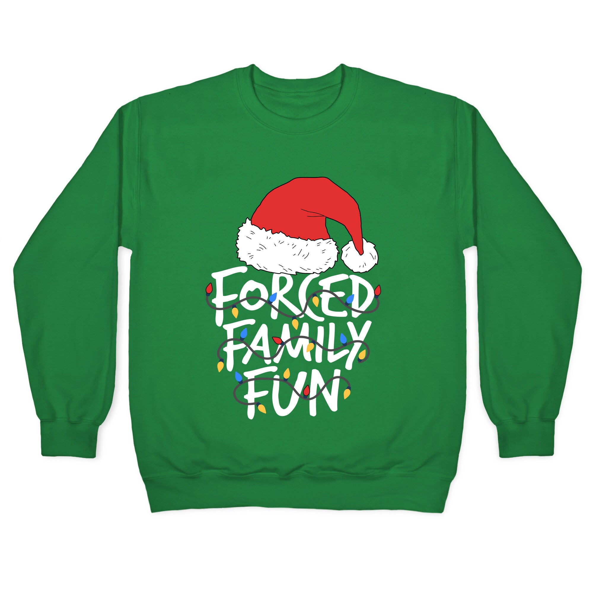 Forced Family Fun Crewneck Sweatshirt