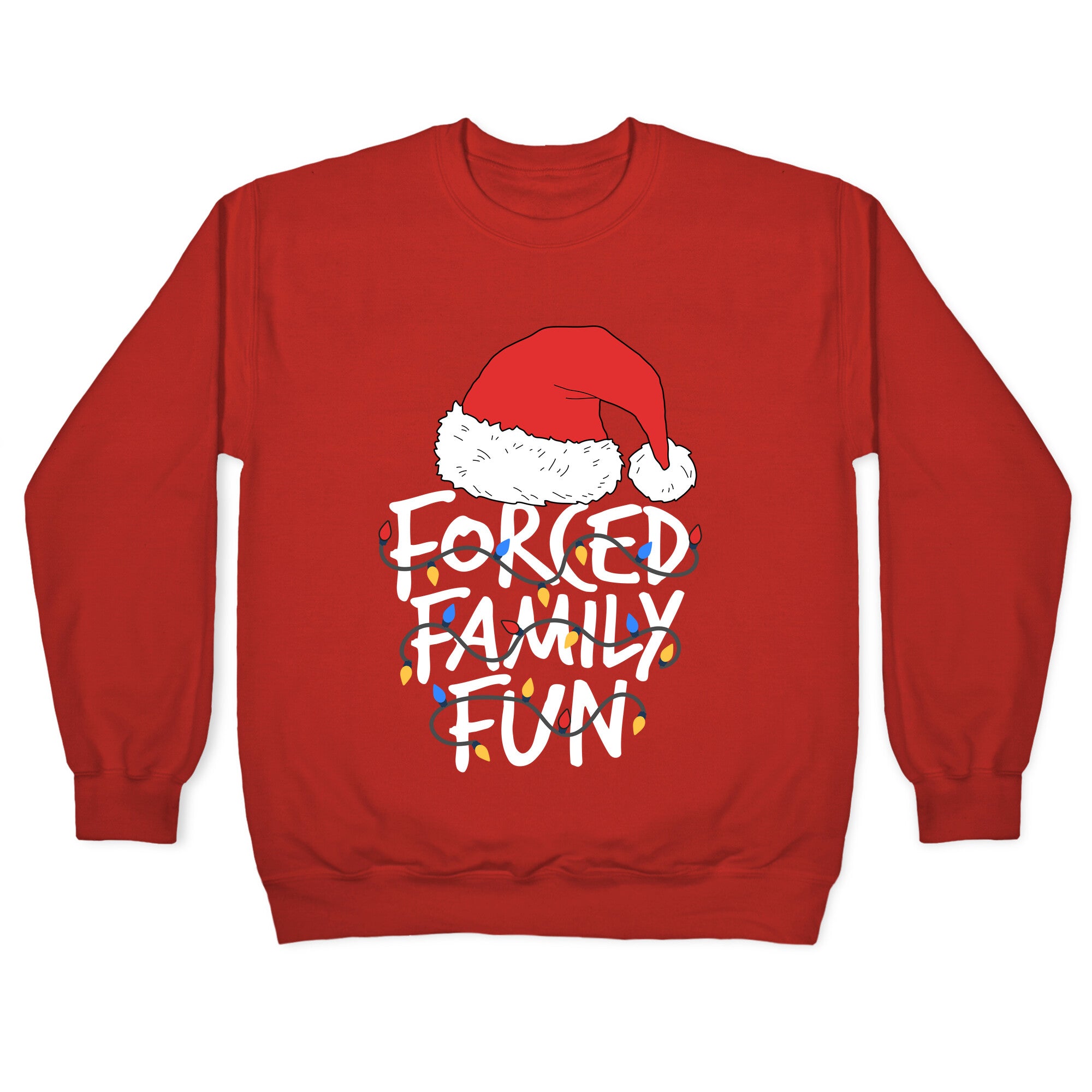 Forced Family Fun Crewneck Sweatshirt