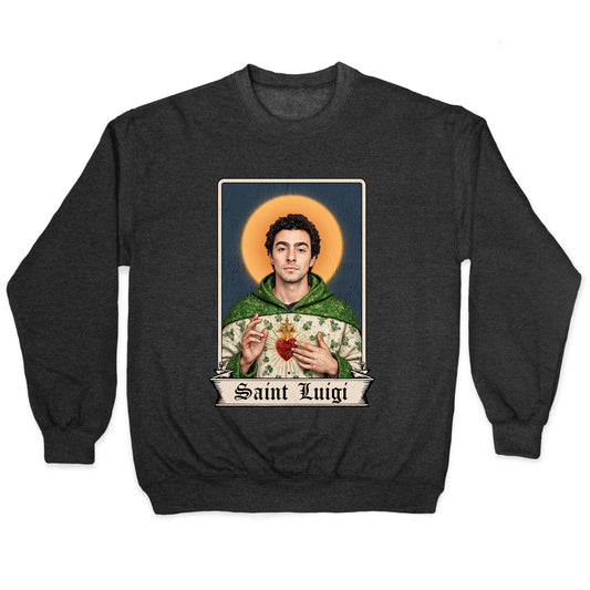 Saint Luigi Mangione Crewneck Sweatshirt