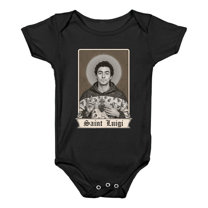 St Luigi Mangione Baby One-Piece