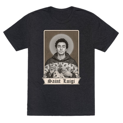 St Luigi Mangione Unisex Triblend Tee