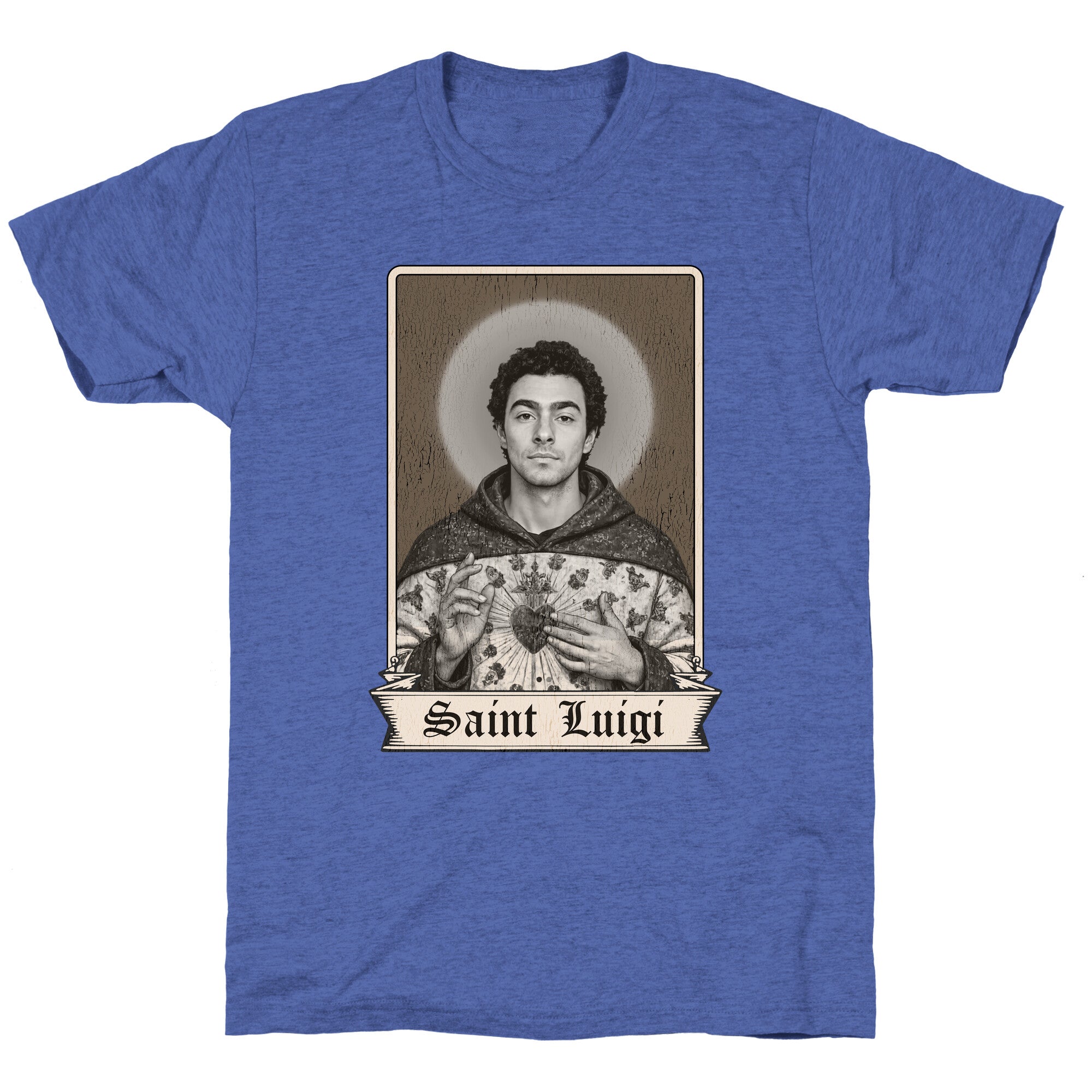 St Luigi Mangione Unisex Triblend Tee