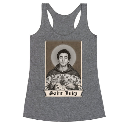 St Luigi Mangione Racerback Tank