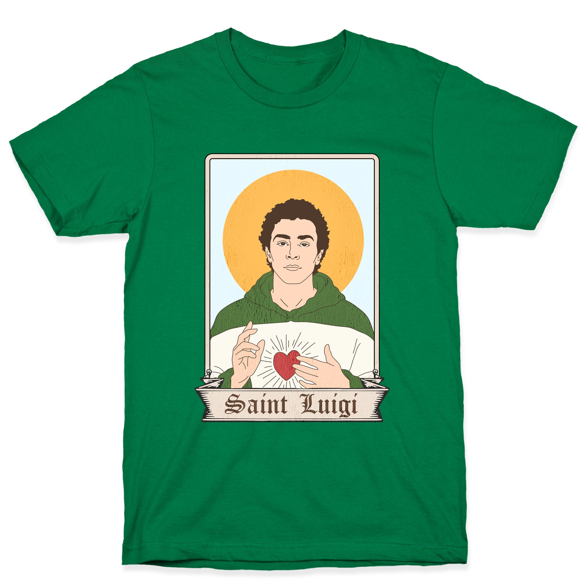 Saint Luigi Mangione Cartoon T-Shirt