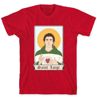 Saint Luigi Mangione Cartoon T-Shirt