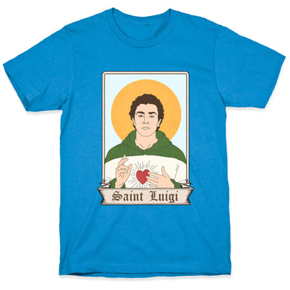 Saint Luigi Mangione Cartoon T-Shirt