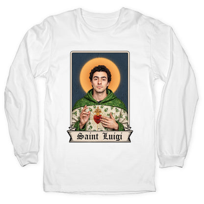 Saint Luigi Mangione Longsleeve Tee