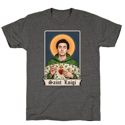 Saint Luigi Mangione Unisex Triblend Tee