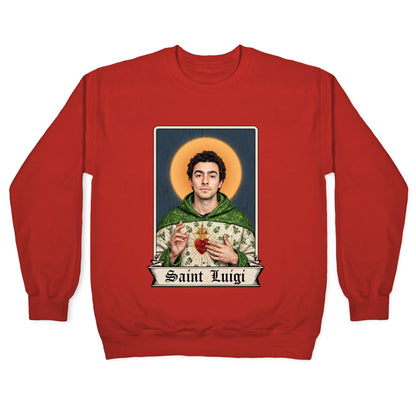 Saint Luigi Mangione Crewneck Sweatshirt