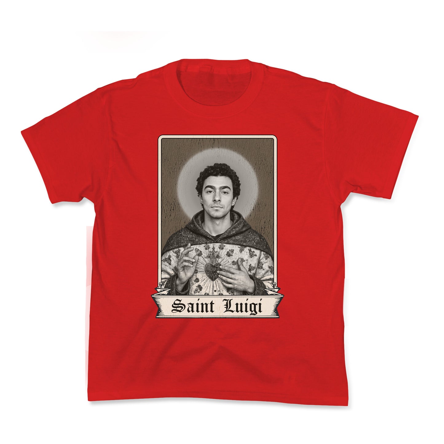 St Luigi Mangione Kids Tee