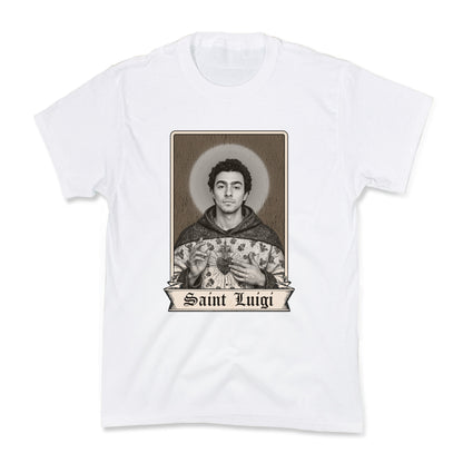 St Luigi Mangione Kids Tee