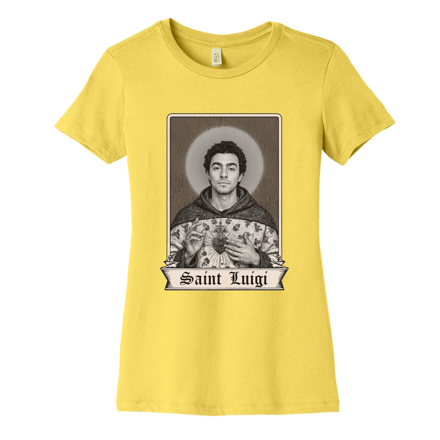 St Luigi Mangione Womens Cotton Tee