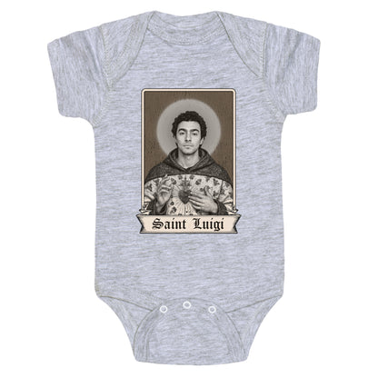 St Luigi Mangione Baby One-Piece