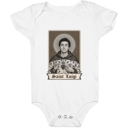 St Luigi Mangione Baby One-Piece
