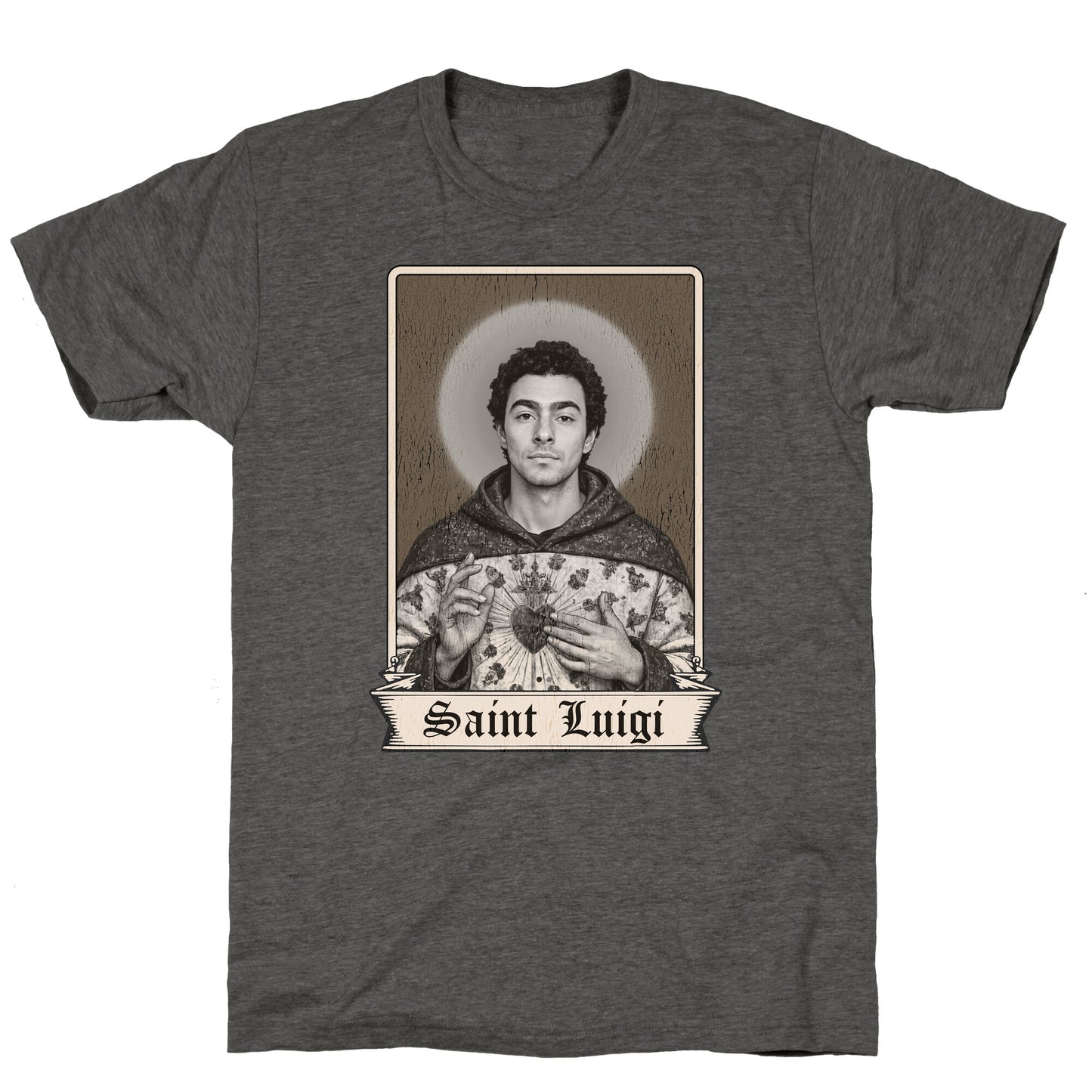 St Luigi Mangione Unisex Triblend Tee