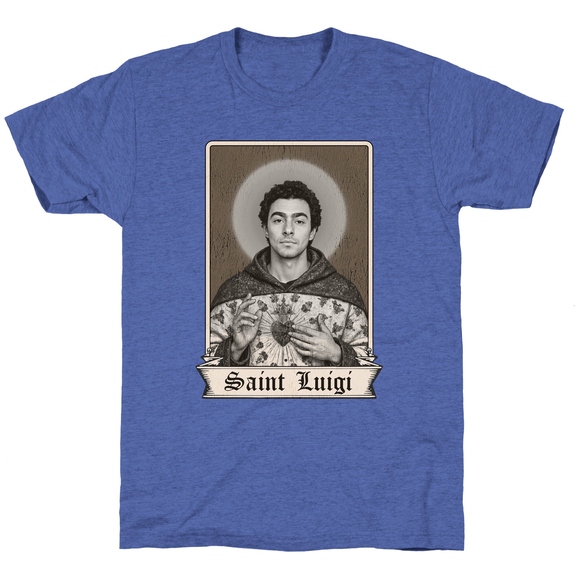 St Luigi Mangione Unisex Triblend Tee