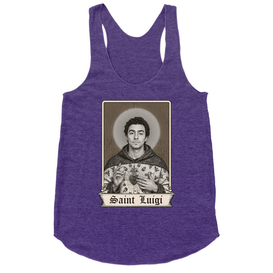 St Luigi Mangione Racerback Tank