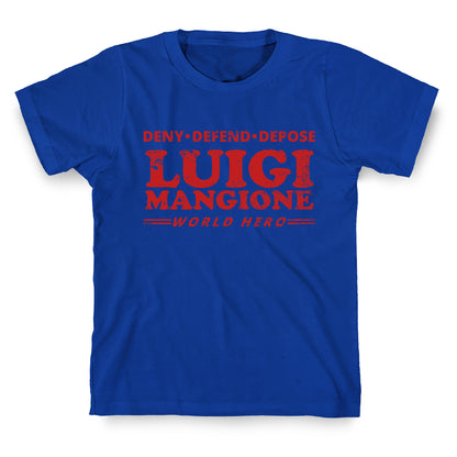 Luigi Mangione World Hero T-Shirt