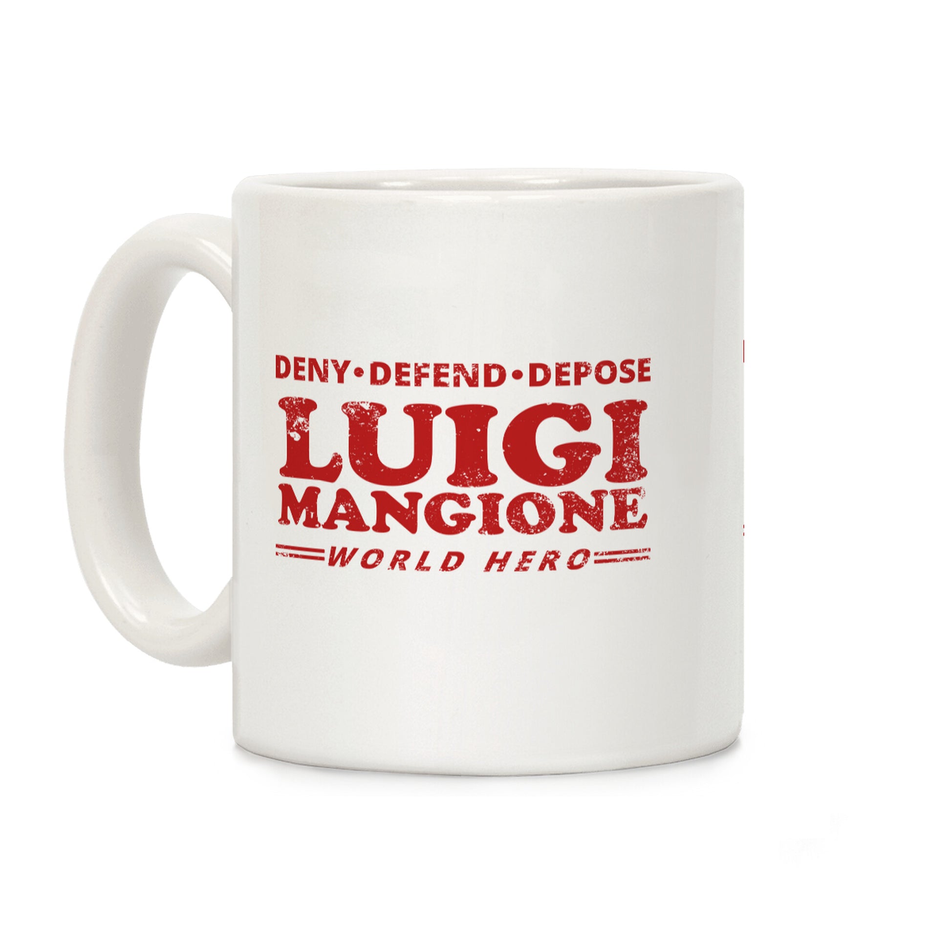 Luigi Mangione World Hero Coffee Mug