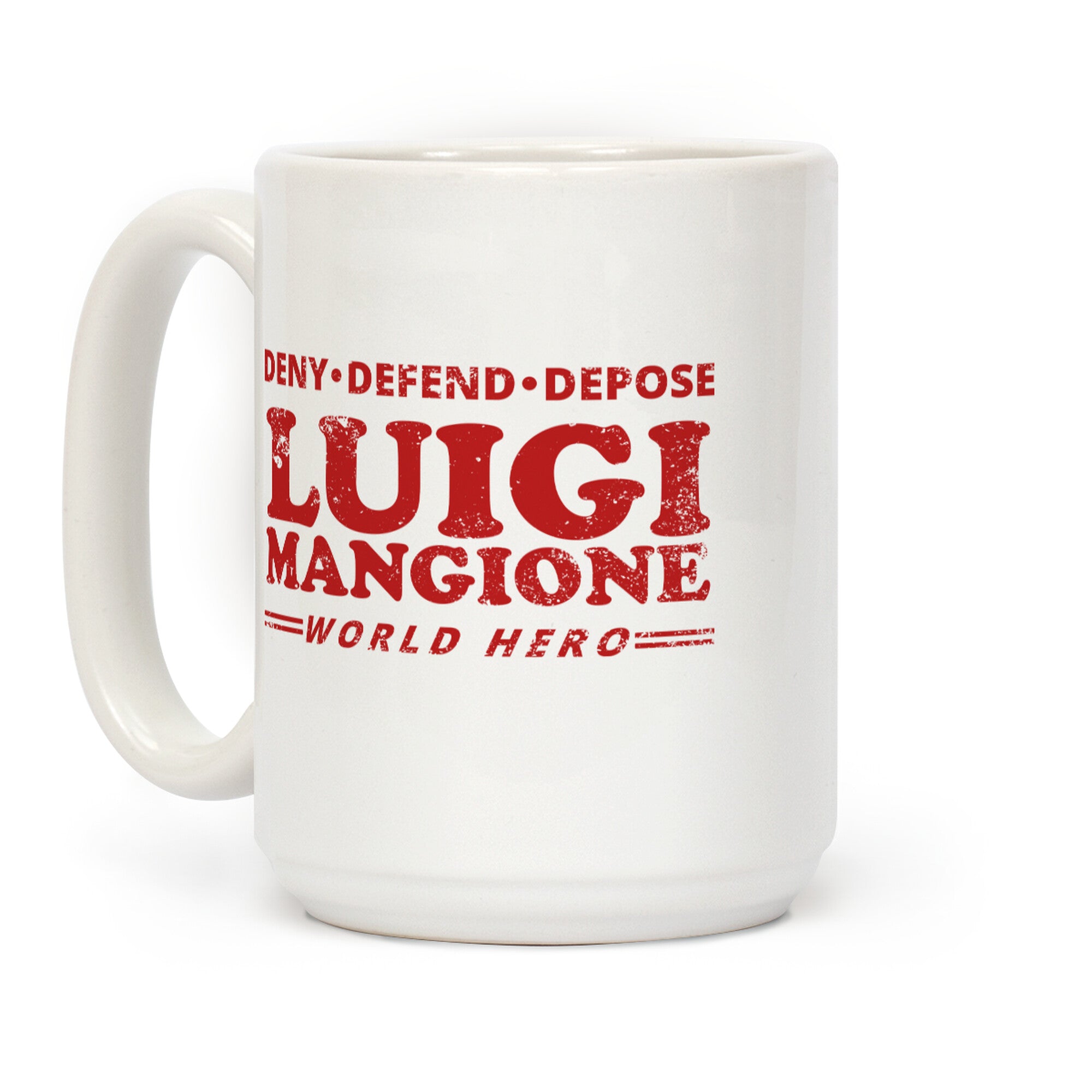Luigi Mangione World Hero Coffee Mug