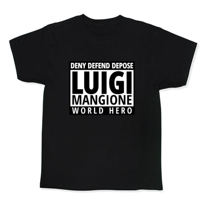 Luigi World Hero Kids Tee