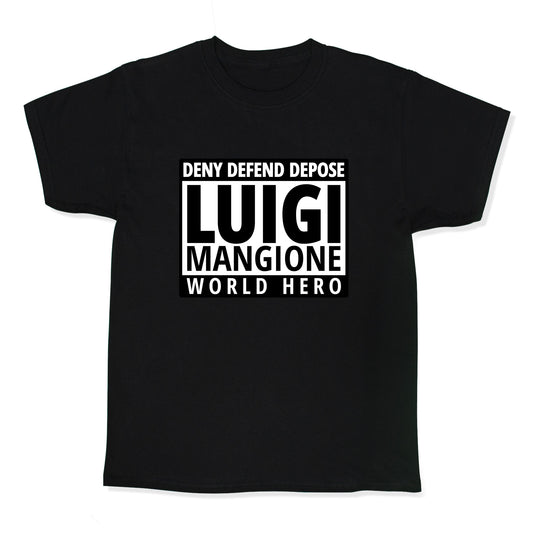 Luigi World Hero Kids Tee